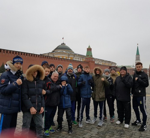 Irish squad in Moscow prior to World Youths