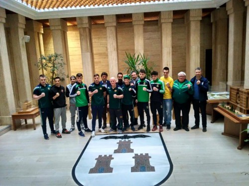 Irih squad in Albacete